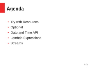 Modern Java Features | ODP