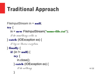 java - fileinputstream throws filenotfoundexception -... Modern Java Features | ODP