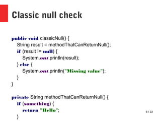 Modern Java Features | ODP