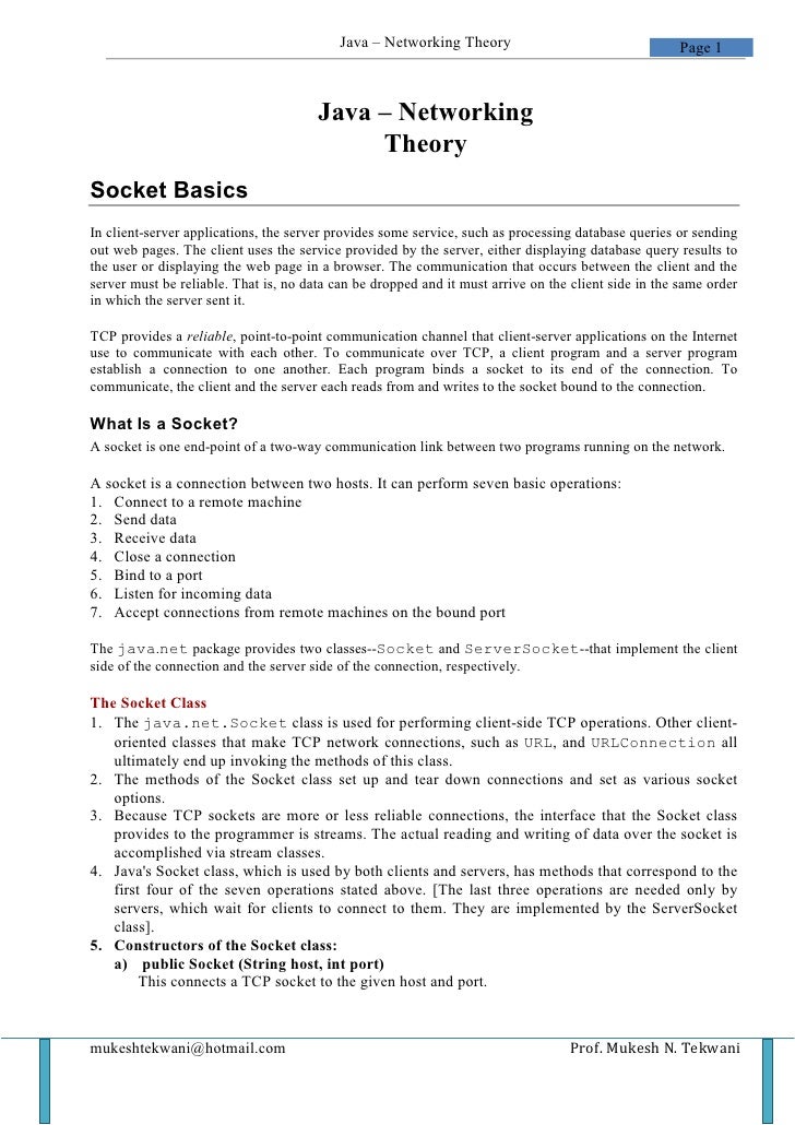 Java network connect - tradingvica