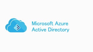 Microsoft Azure
Active Directory
 