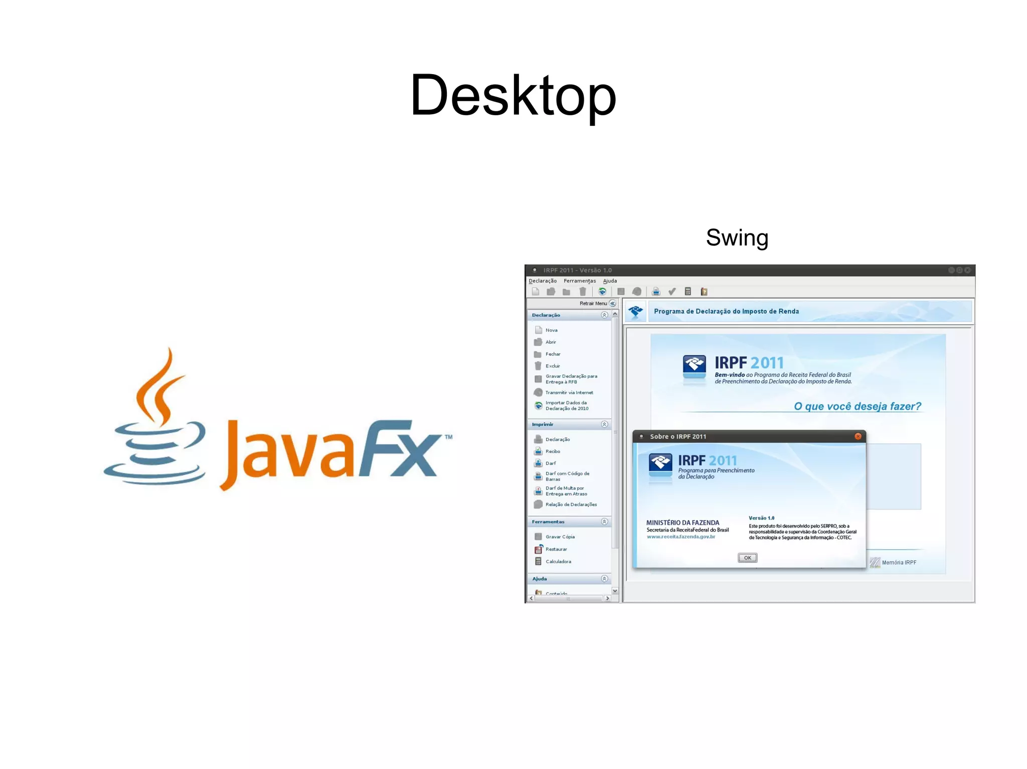 Abrangendo diversas áreas: Web 