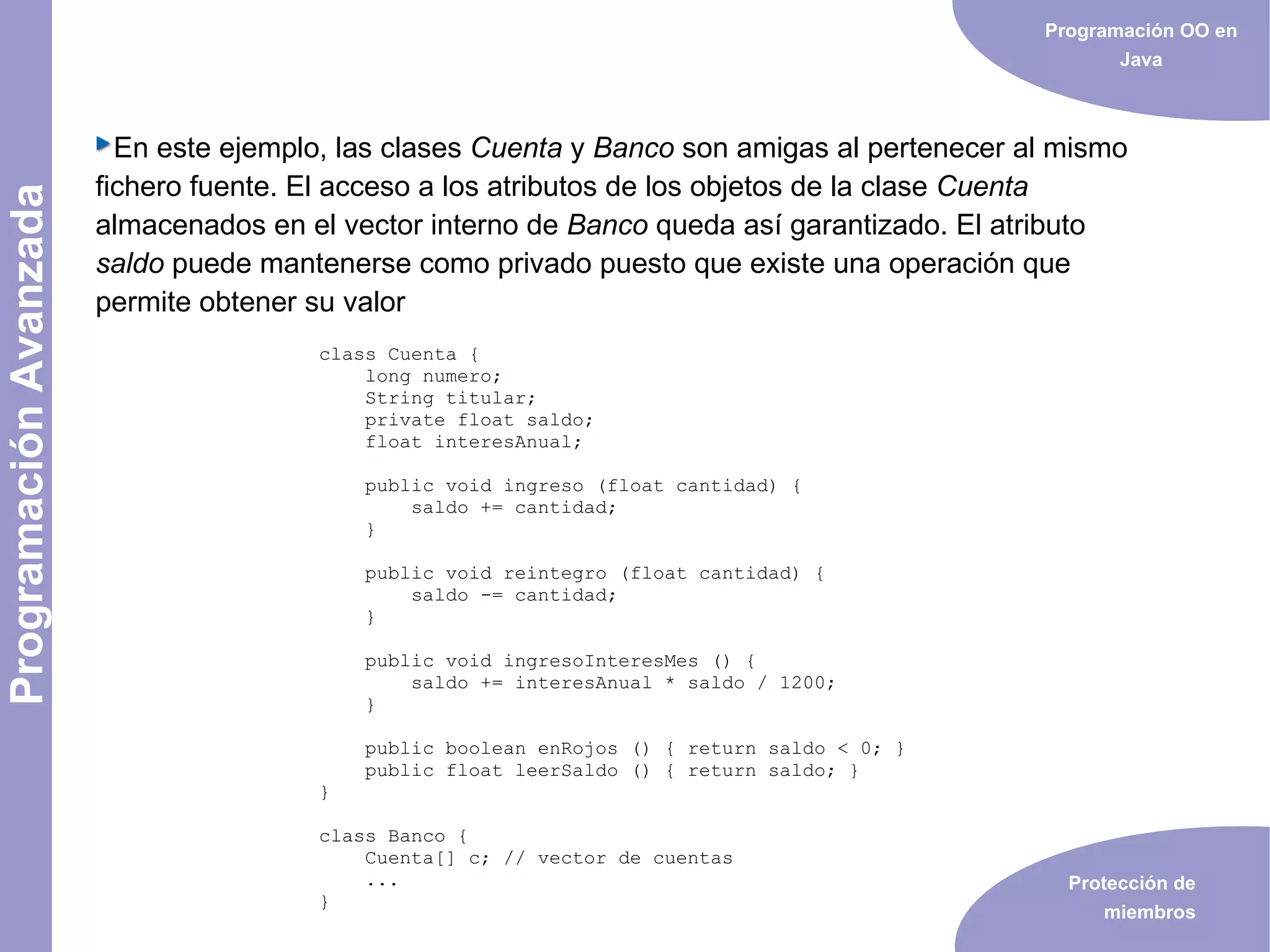 Java orientado a objetos