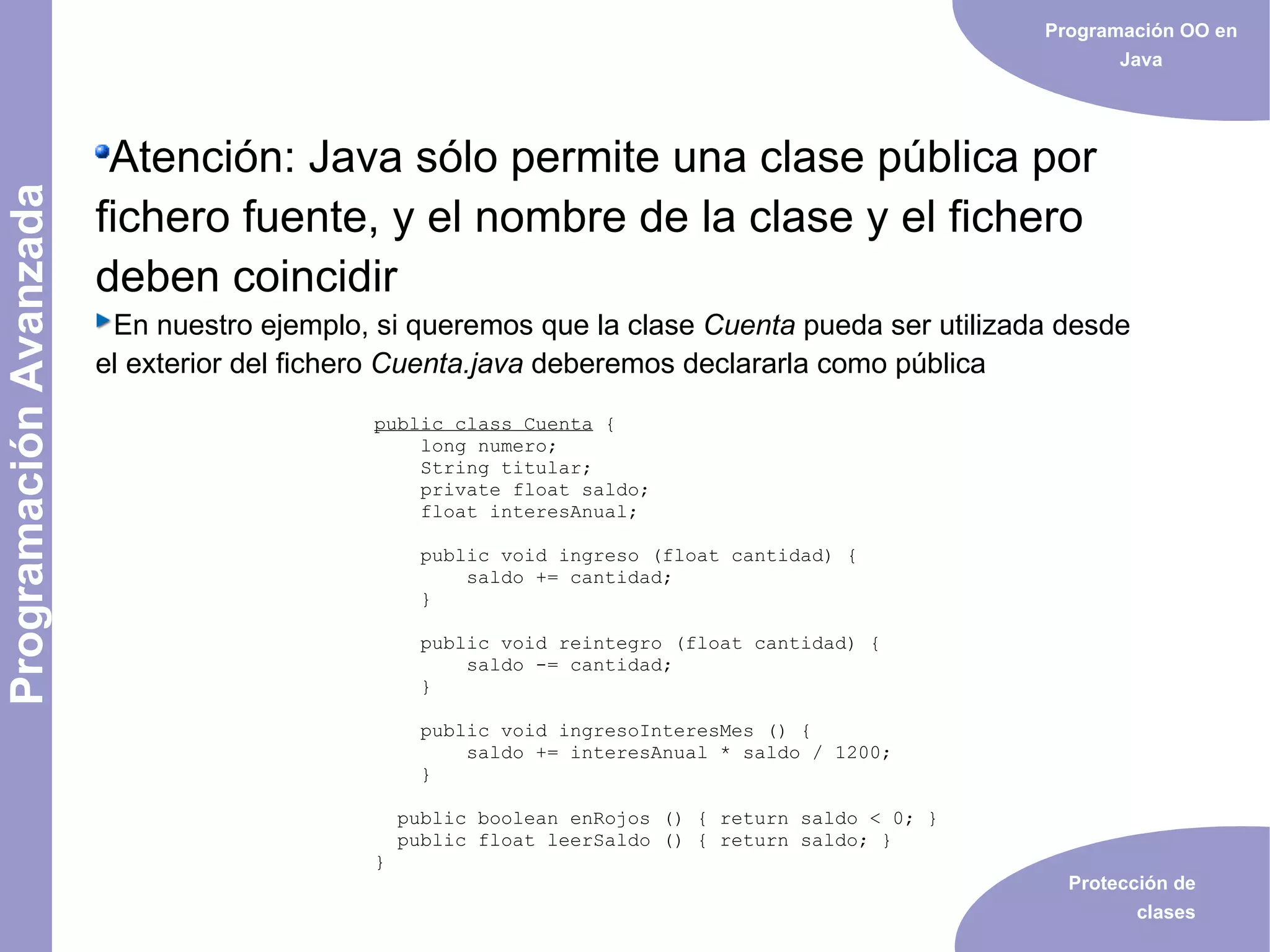 Java orientado a objetos