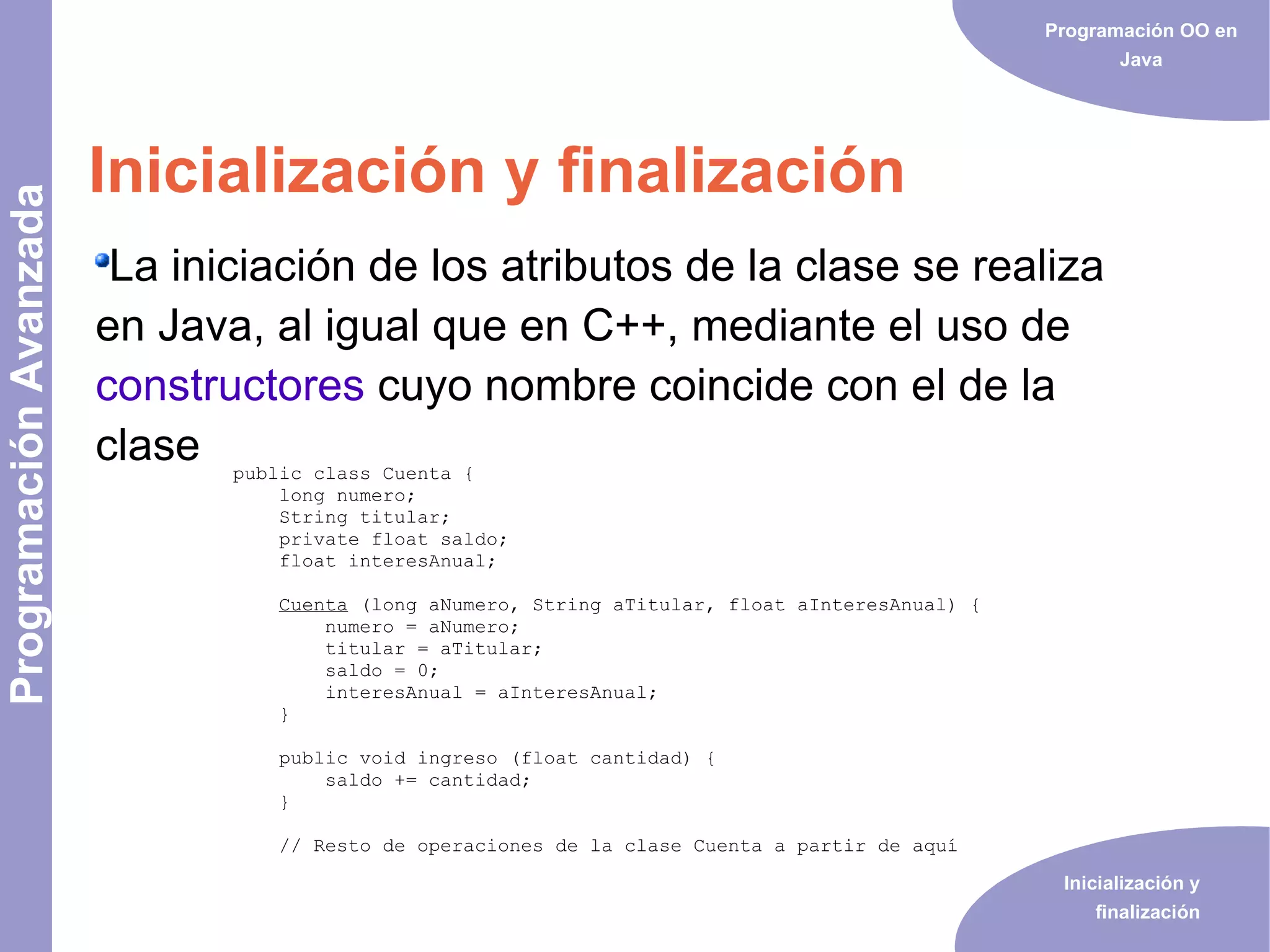 Java orientado a objetos