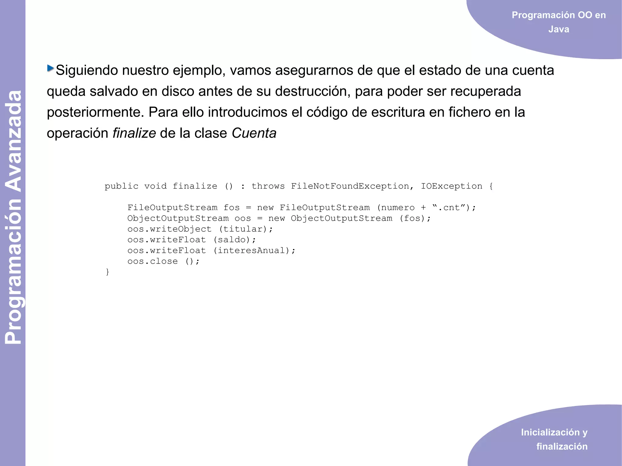 Java orientado a objetos