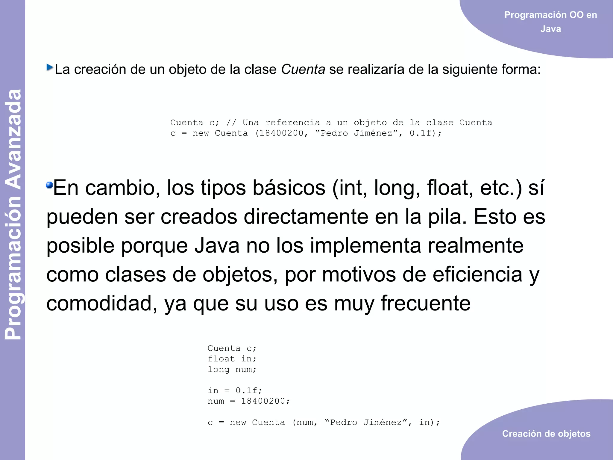 Java orientado a objetos