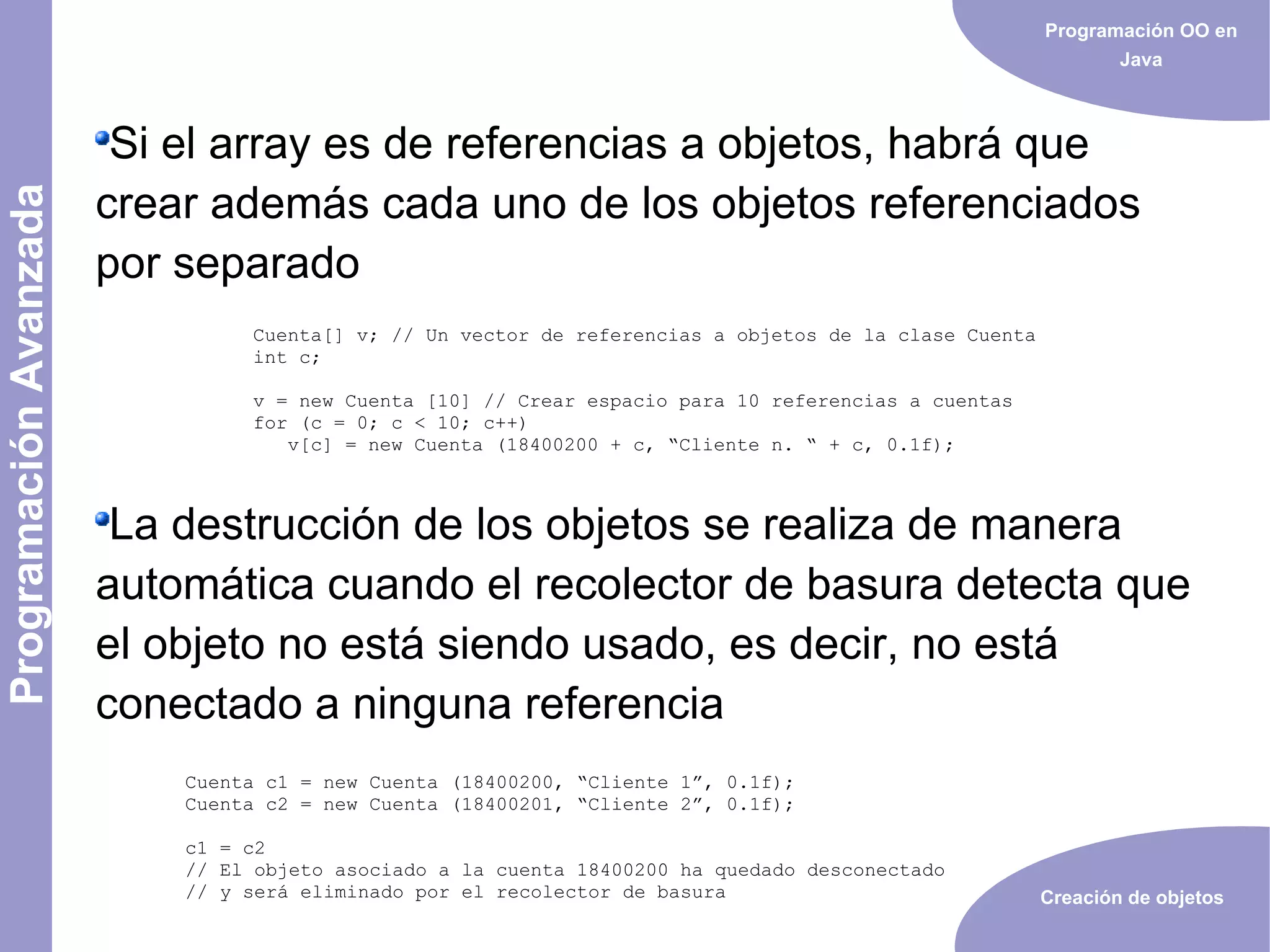 Java orientado a objetos