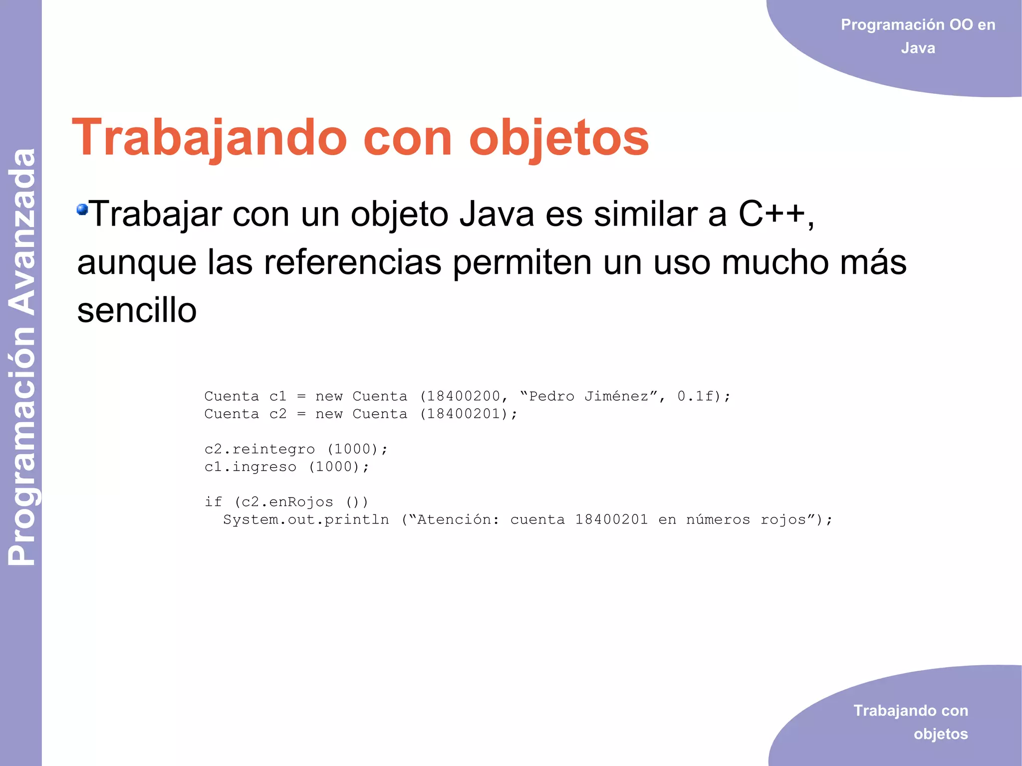 Java orientado a objetos