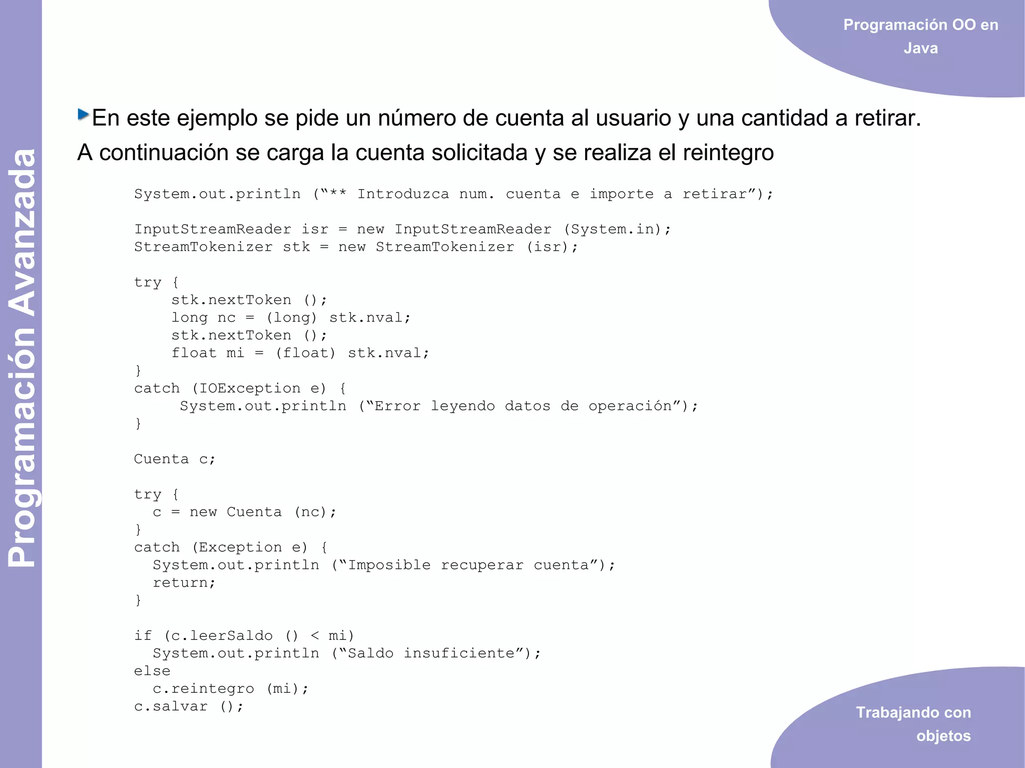 Java orientado a objetos