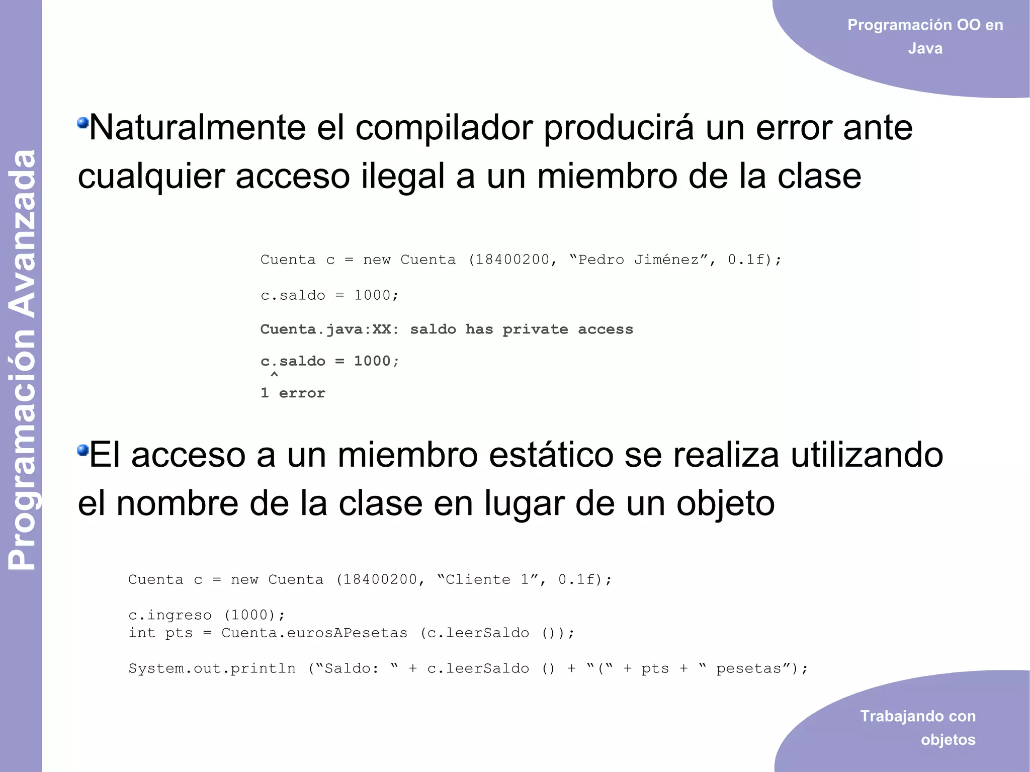 Java orientado a objetos