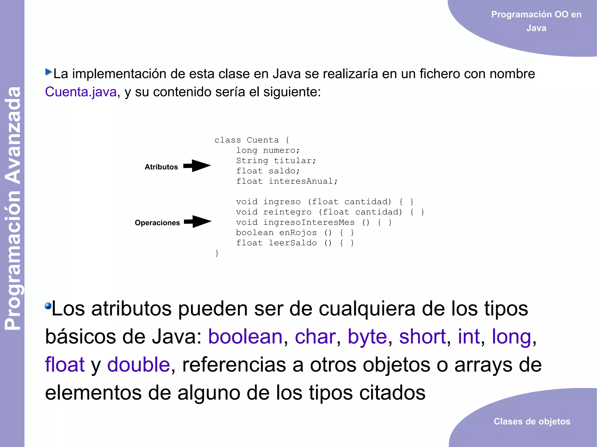 Java orientado a objetos