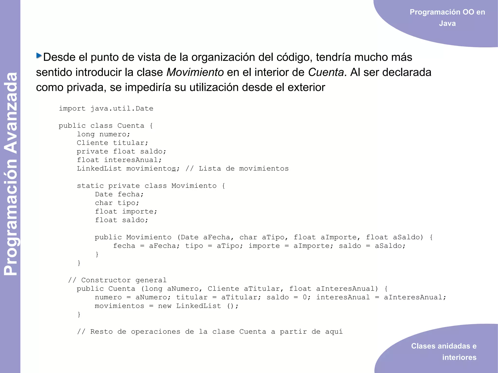 Java orientado a objetos