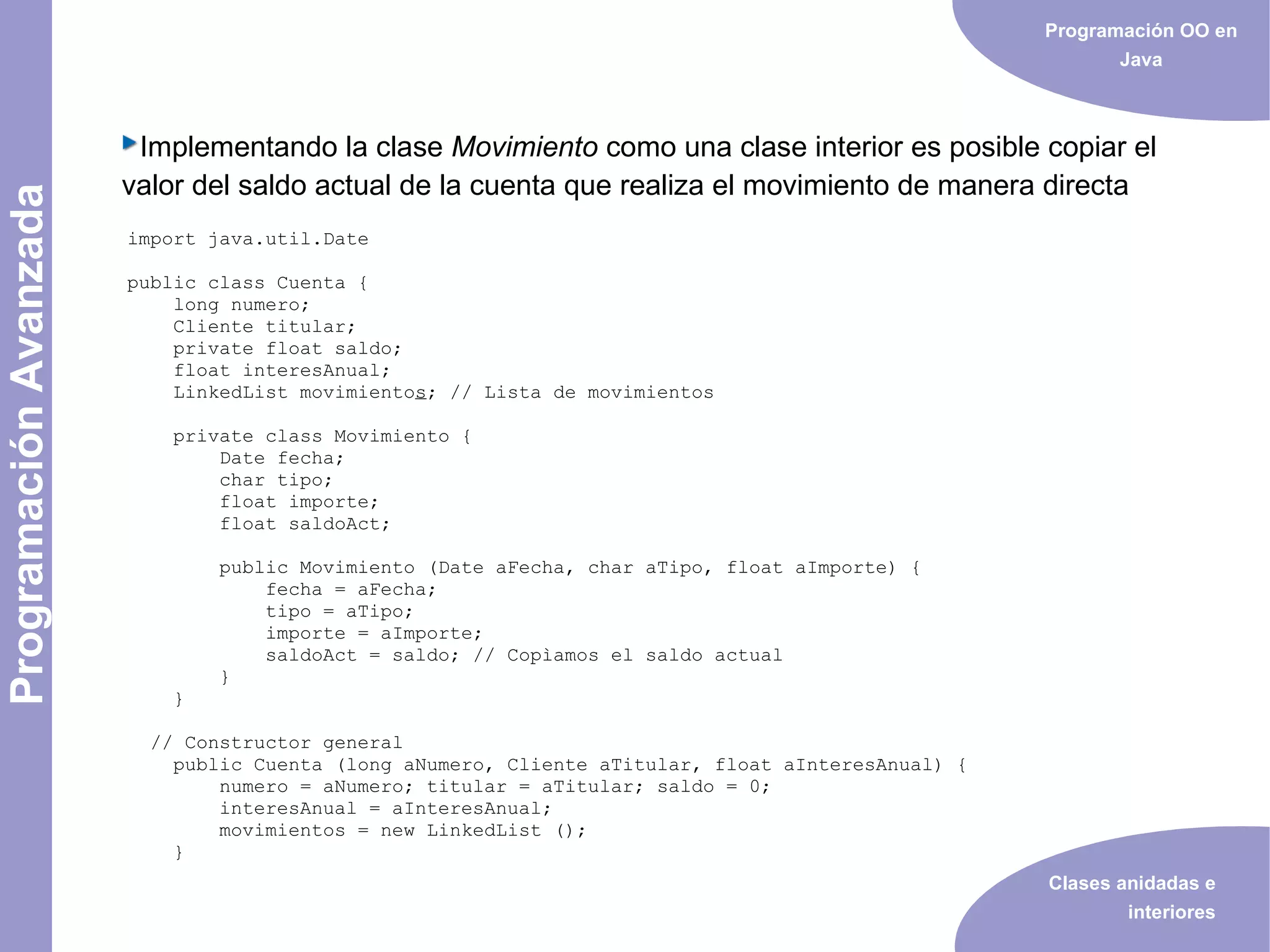 Java orientado a objetos