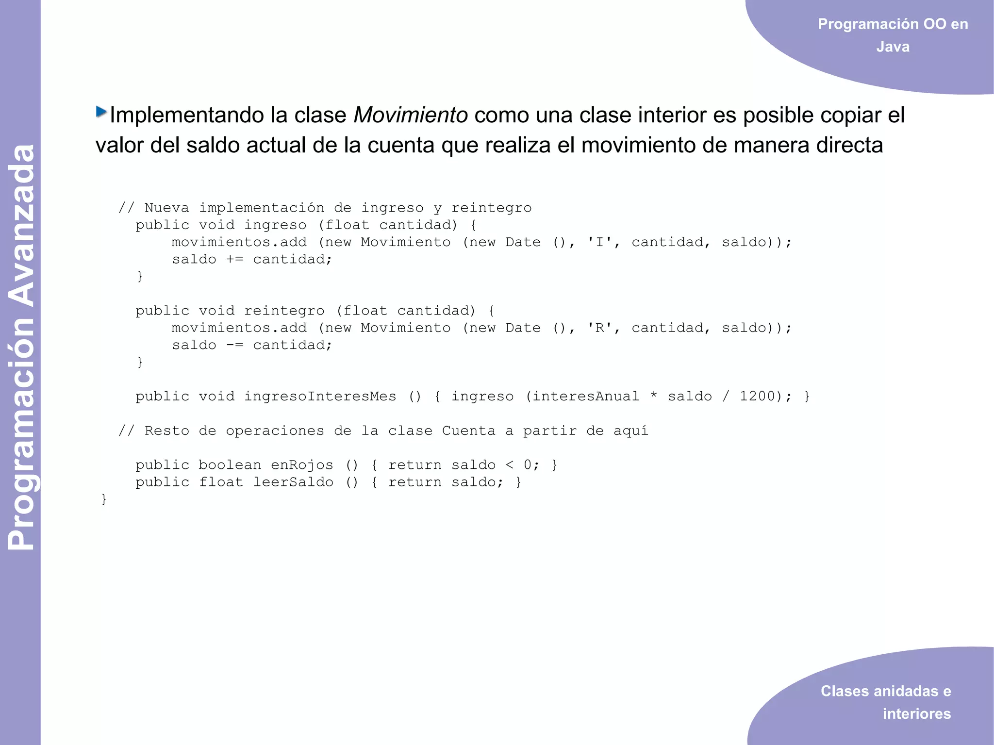 Java orientado a objetos