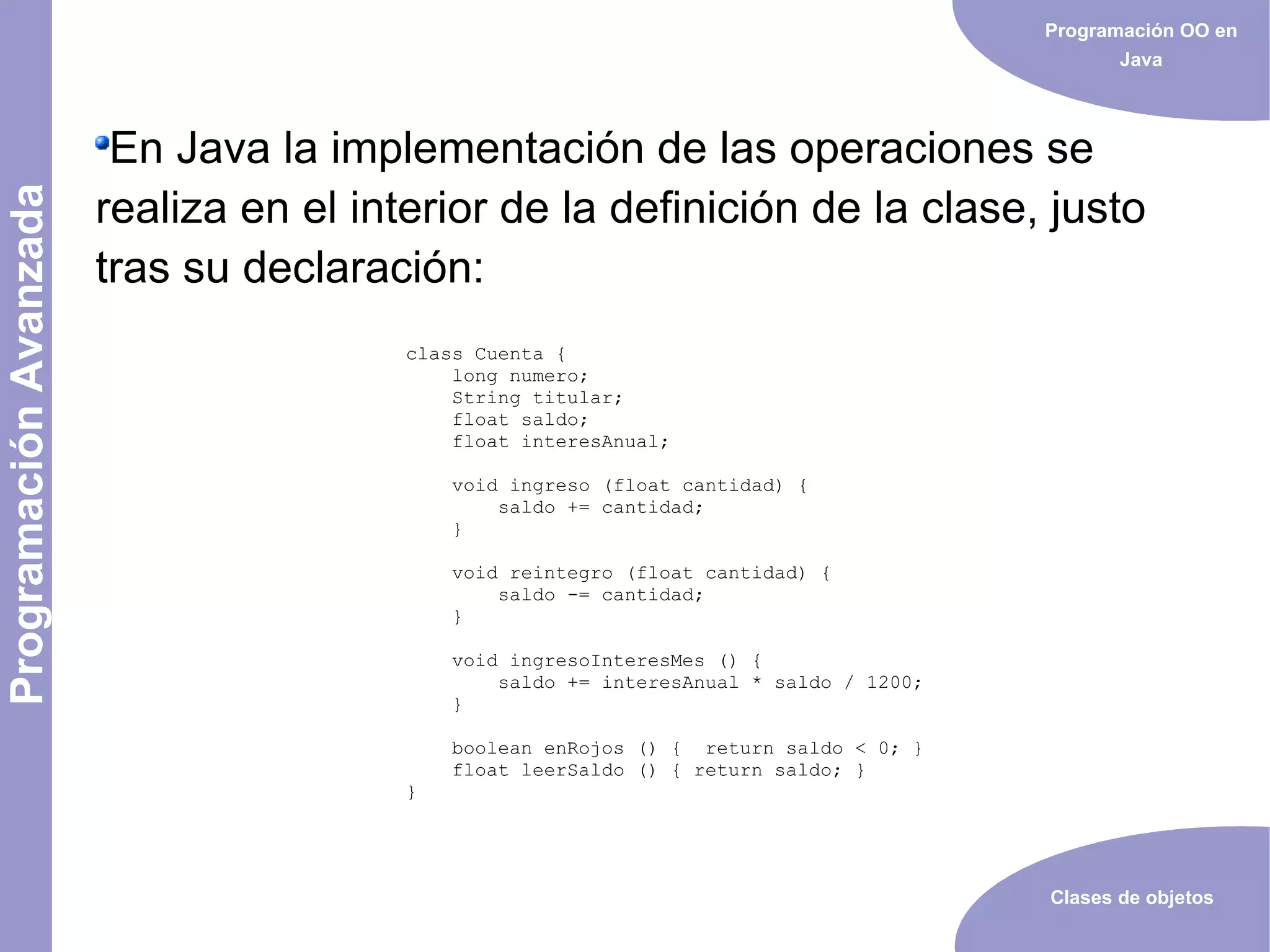Java orientado a objetos