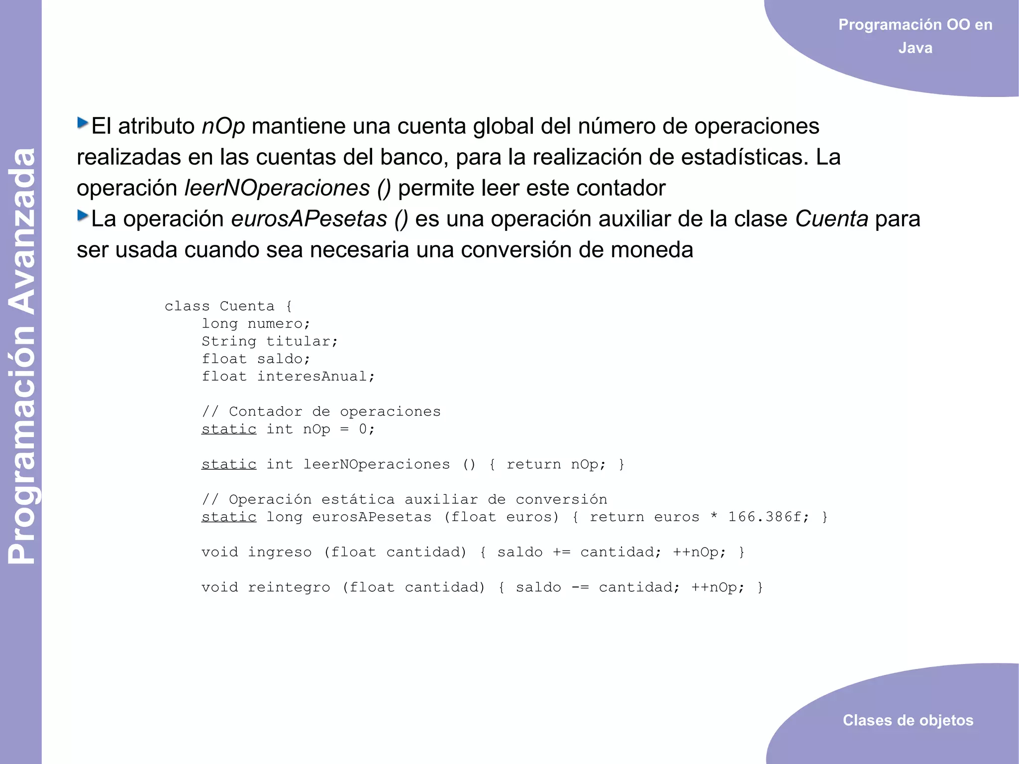 Java orientado a objetos