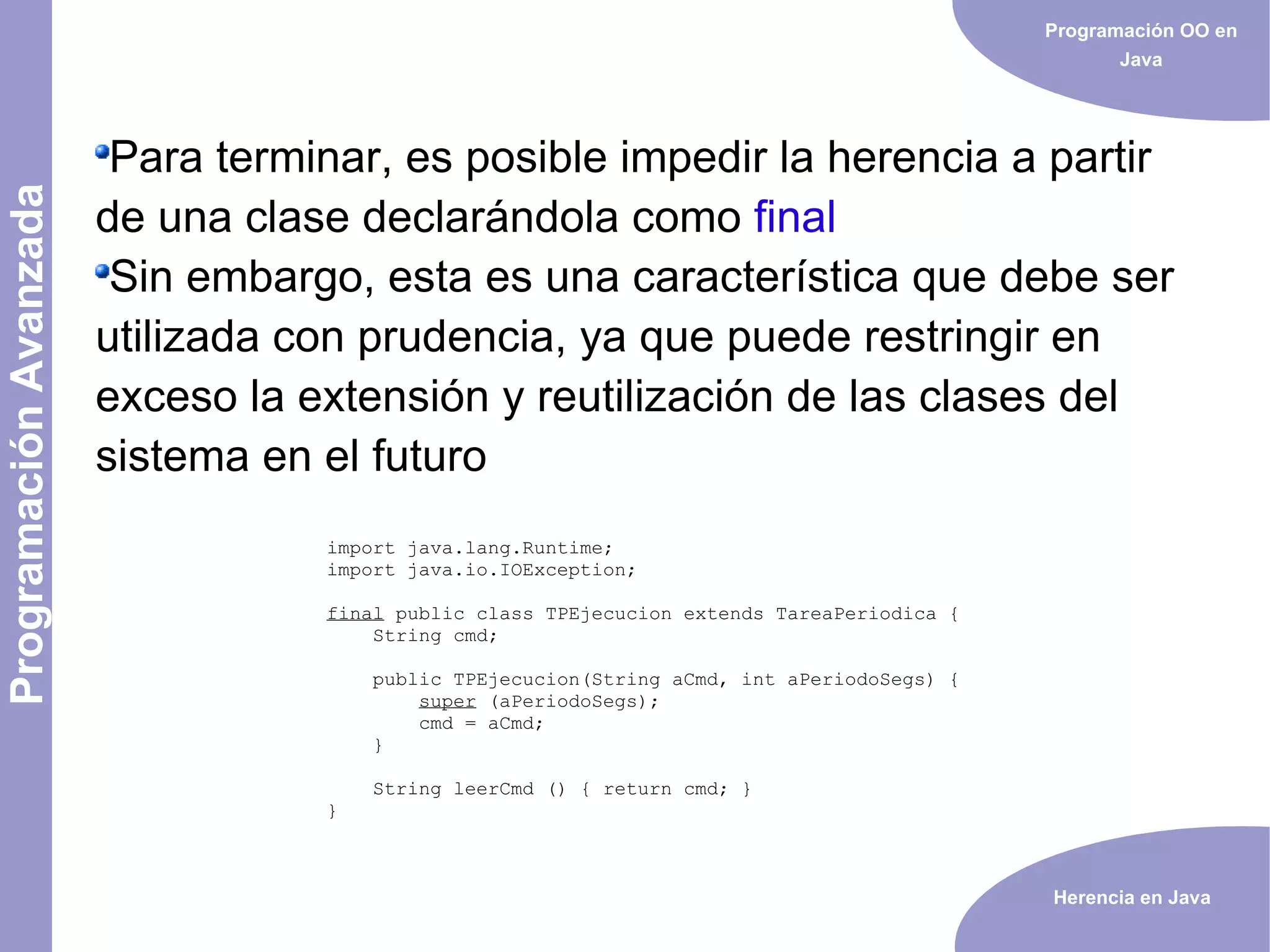 Java orientado a objetos