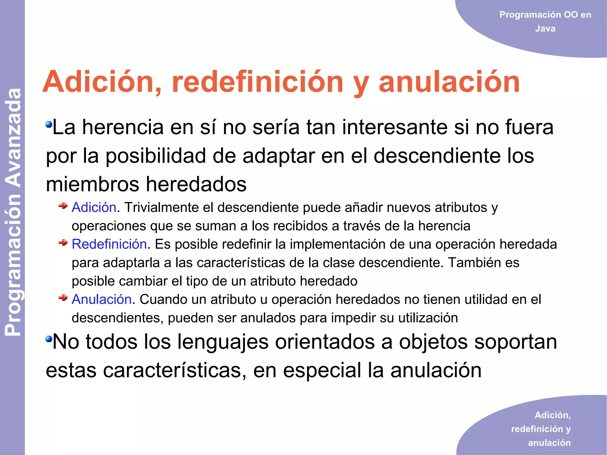 Java orientado a objetos