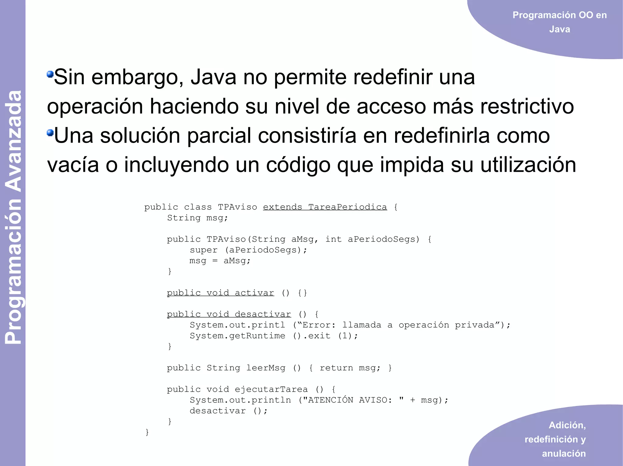 Java orientado a objetos