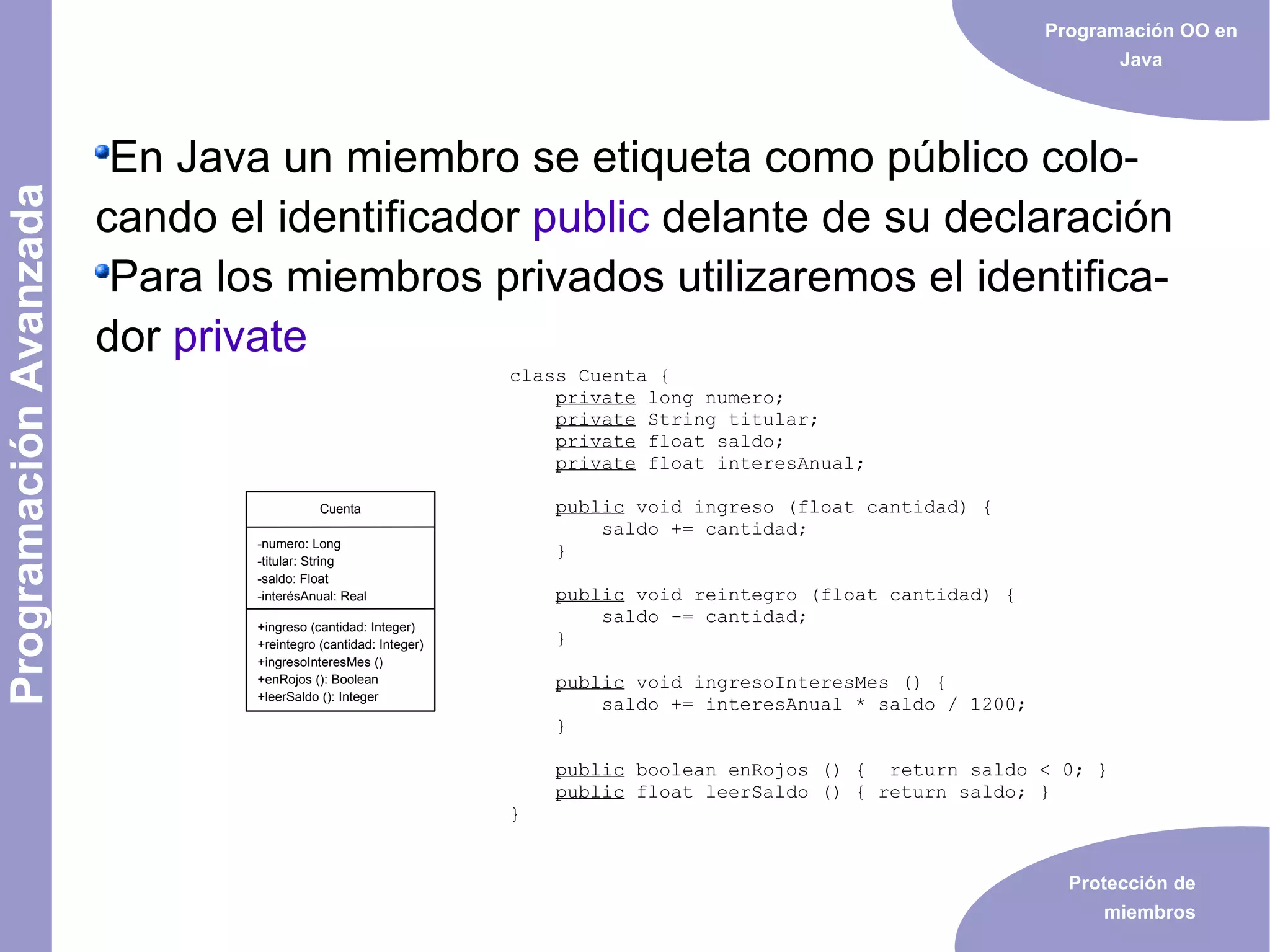 Java orientado a objetos