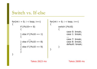 Java Performance Tuning
