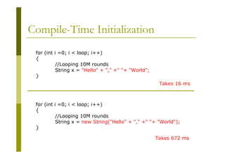 Java Performance Tuning