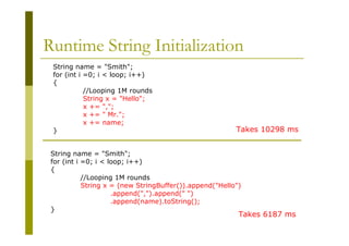 Java Performance Tuning