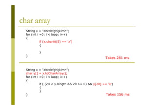 Java Performance Tuning