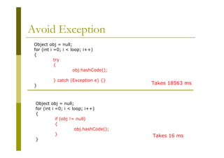Java Performance Tuning