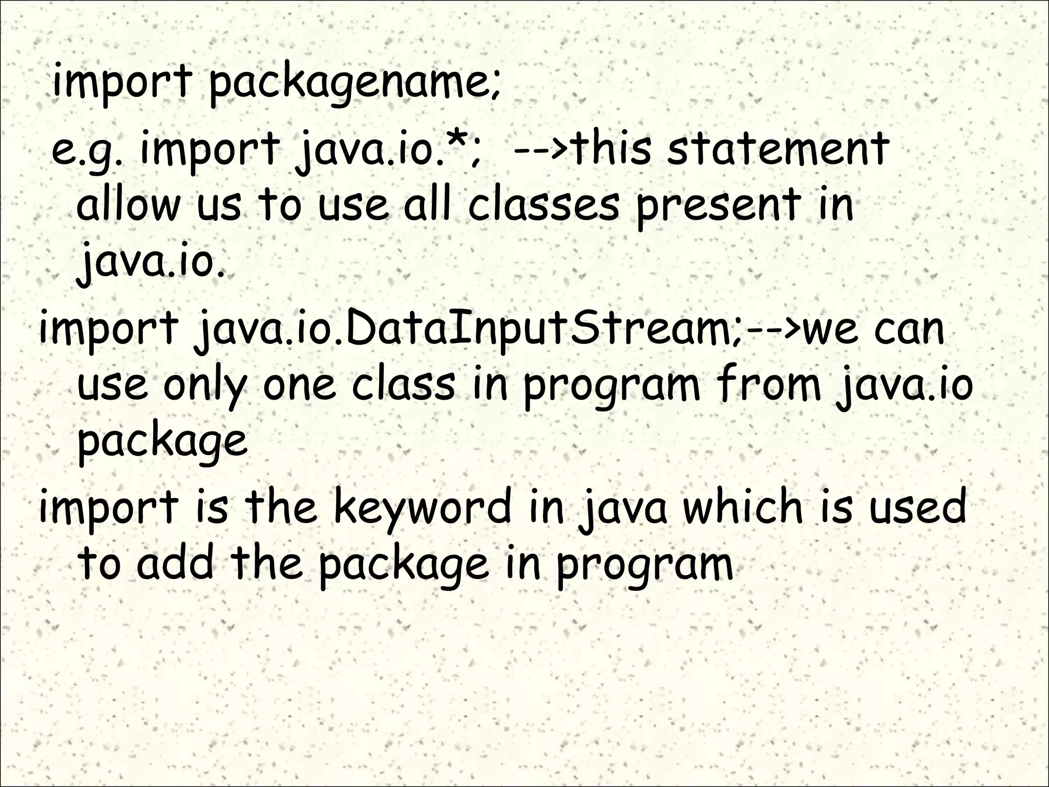 Java ppt | PPT