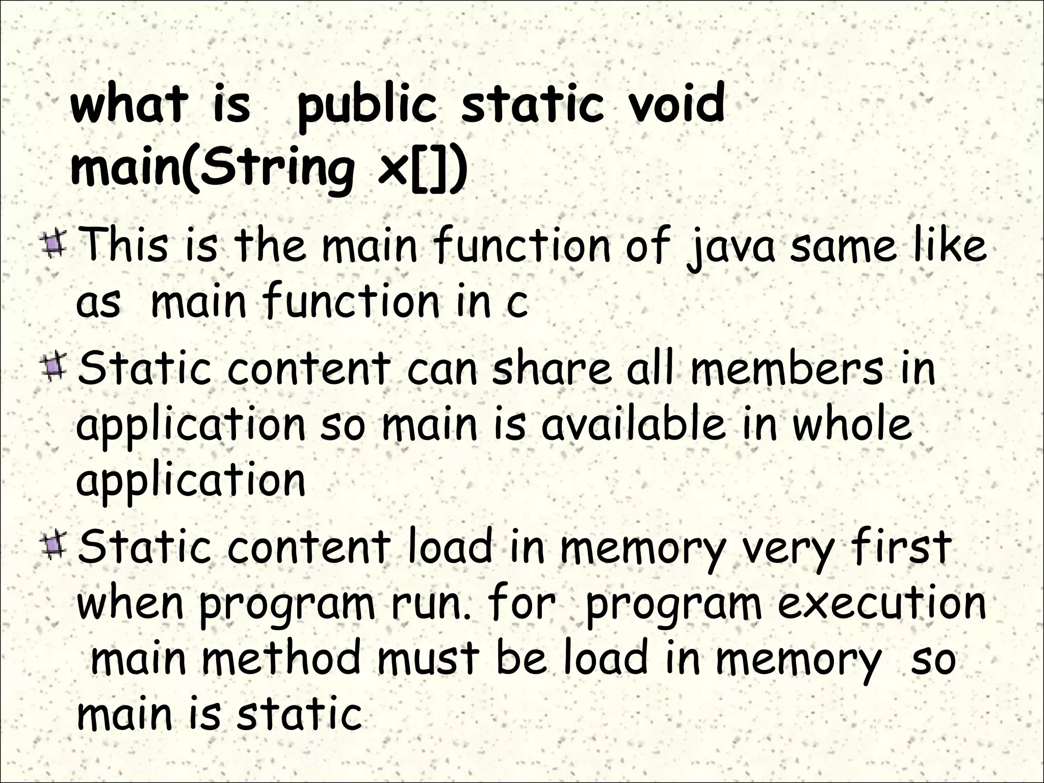Java ppt | PPT