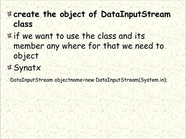 Java ppt | PPT