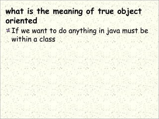 Java ppt | PPT