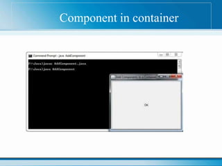 Component in container
 