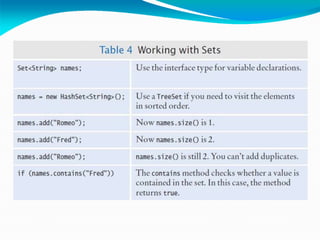 Working With Sets (1)
 
