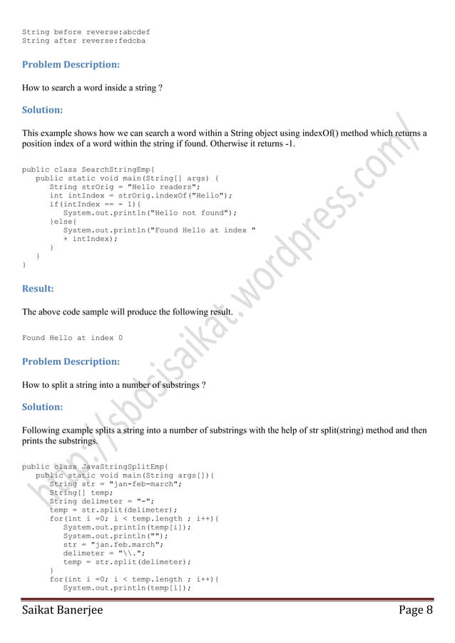 Java programming-examples | PDF
