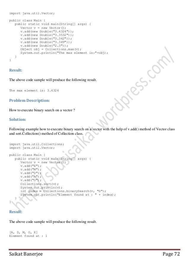 java programming examples