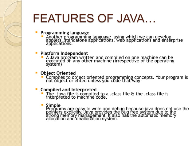 Java project-presentation