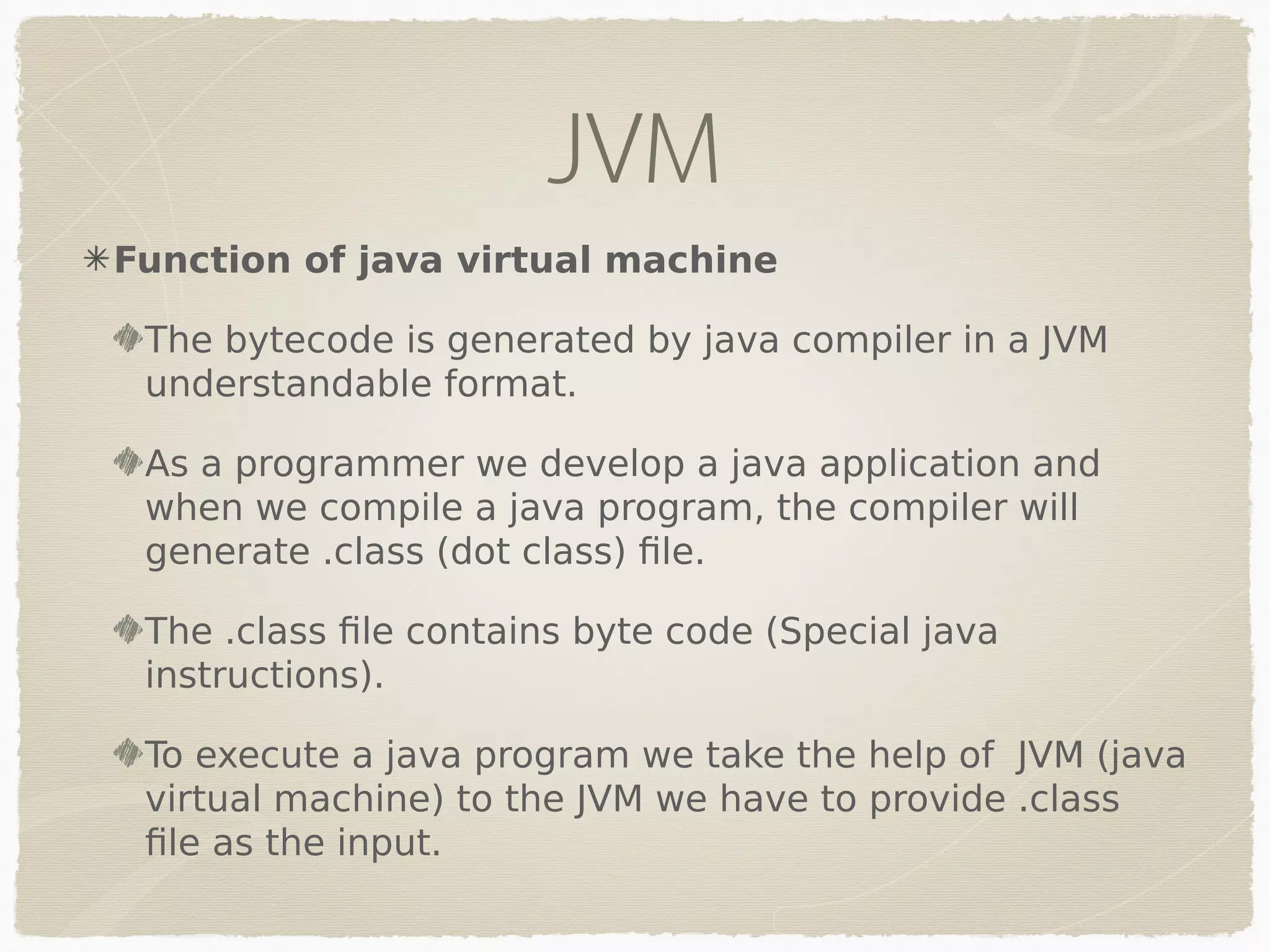 Java Basics Presentation | PPT