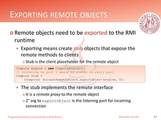 Java - Remote method invocation | PPT