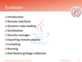 Java - Remote method invocation | PPT