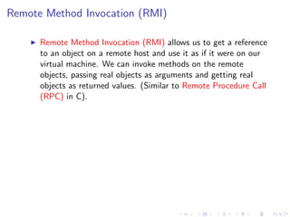 Java rmi | PPT