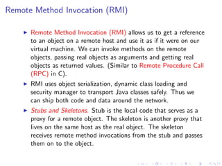 Java rmi | PPT