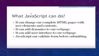 Java script