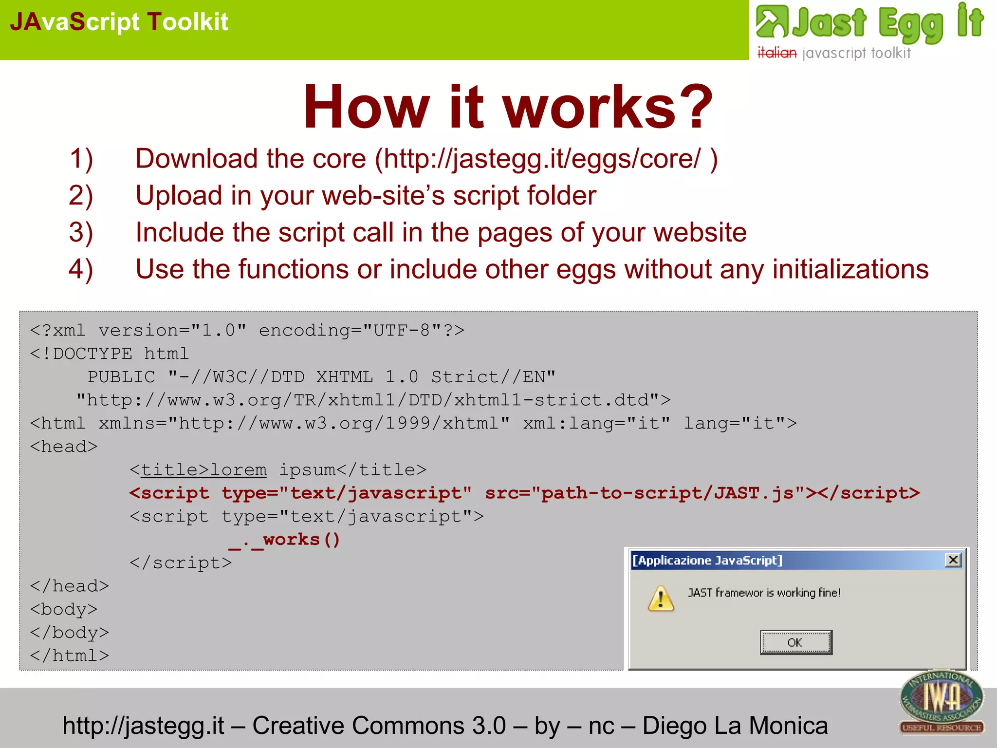 JAva Script Toolkit | PPT | Free Download