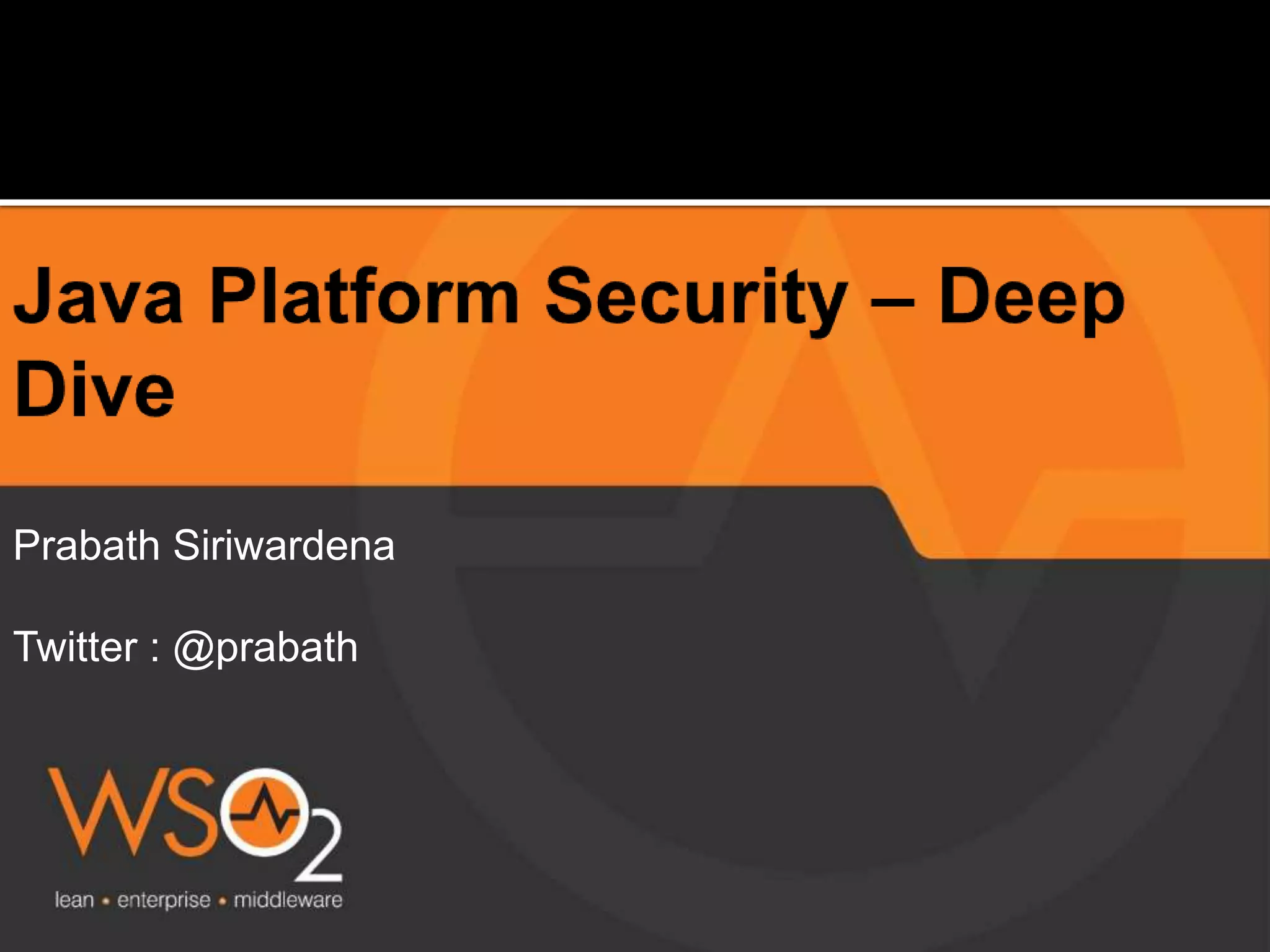 Prabath Siriwardena
Twitter : @prabath
 