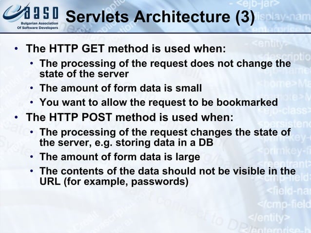 Java Servlets | PPT | Web Development | Internet