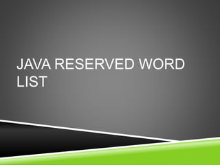 Java syntax-and-grammars-oct8 | PPTX