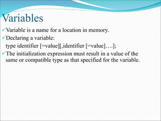 Variable Identifier Example Simple Java-Unit-I.ppt